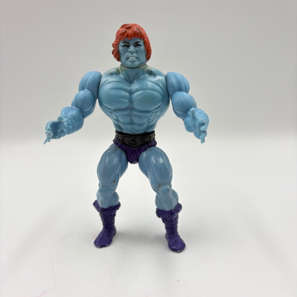 Mattel Faker MOTU Action Figure 5.5in Blue Fair Damaged Custom 1981 Taiwan